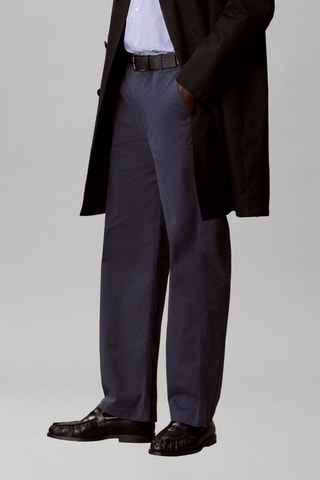 Chino straight - Bleu marine