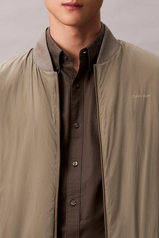 Manteau à capuche - Vert olive