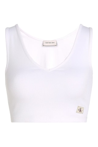 Crop-top - Blanc