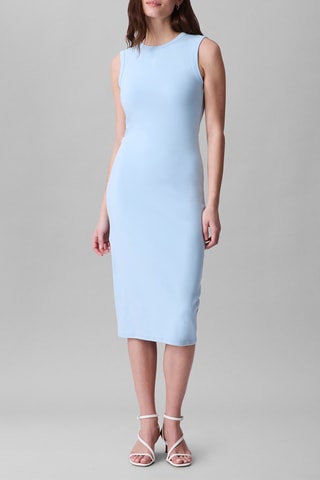 Robe midi - Ciel