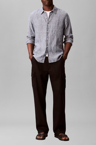 Chemise en lin - Blanc