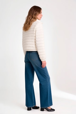 Doudoune Ultra Lightweight Down Puffer - Blanc cassé