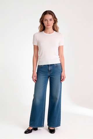 T-shirt Fine Gauge - Blanc
