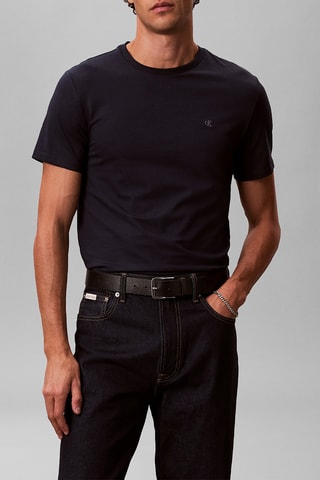 T-shirt slim - Bleu marine