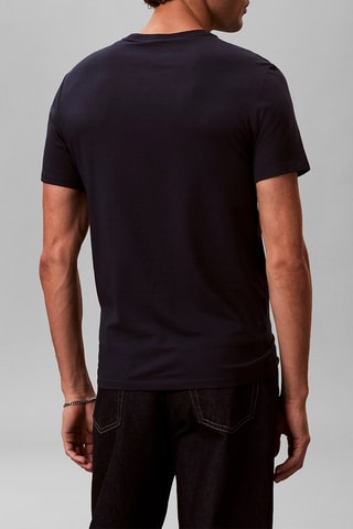 T-shirt slim - Bleu marine