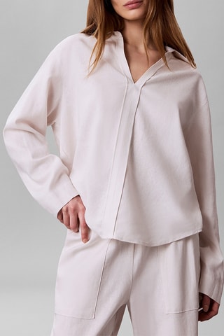 Blouse en lin - Beige
