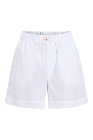 Short en coton biologique - Blanc