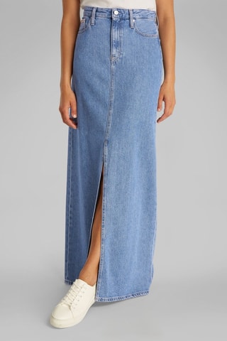 Jupe longue en jean - Bleu clair