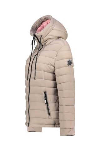 Doudoune à capuche Azulana - Taupe