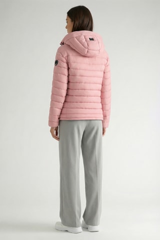 Doudoune à capuche Azulana - Rose
