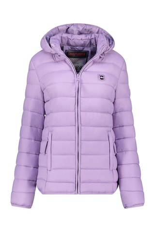 Doudoune à capuche - Violet