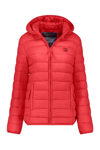 Doudoune à capuche - Rouge