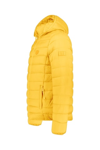 Blouson matelassé à capuche Amitalana - Moutarde