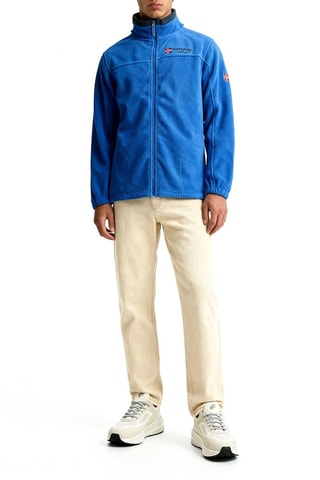 Veste polaire Uranium - Blanc, bleu et rouge