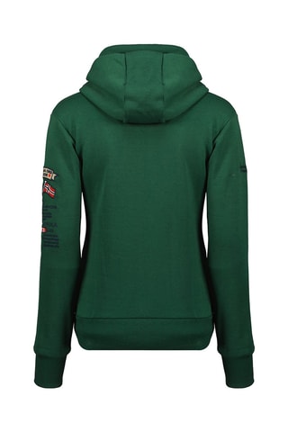 Sweat à capuche Gymana - Vert foncé