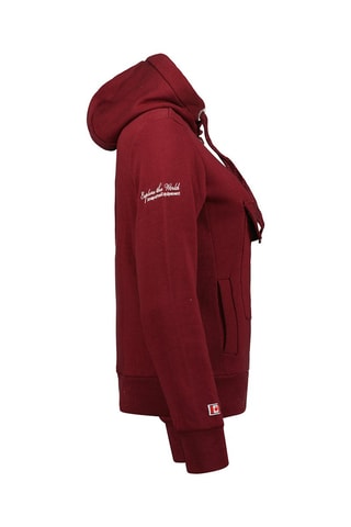 Sweat à capuche Gymana - Bordeaux