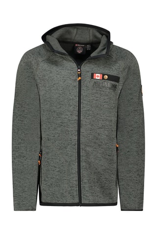 Sweat polaire à capuche Tiparniana - Gris foncé
