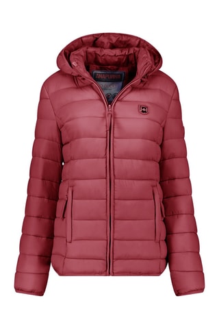 Doudoune à capuche - Rouge