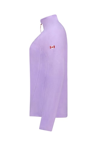 Sweat polaire Tonneau - Blanc et violet