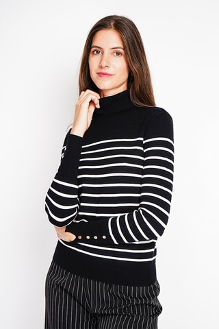 Pull - Blanc et noir