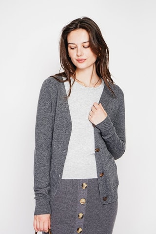 Gilet oversize - Gris