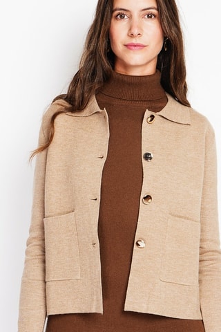 Veste oversize - Camel