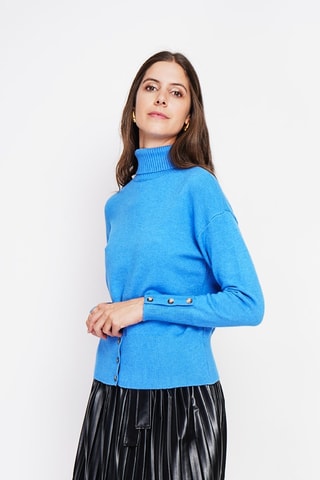Pull oversize - Bleu