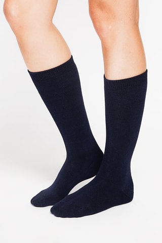Hoge Antislipsokken - Blauw