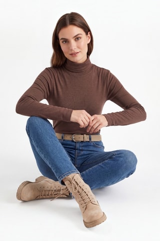 Sous-pull - Marron clair