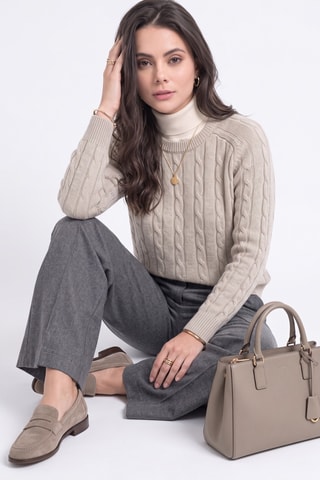 Pull en laine - Écru