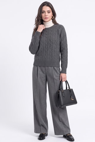 Pull en laine - Gris foncé