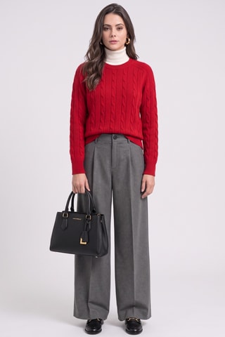 Pull en laine - Rouge