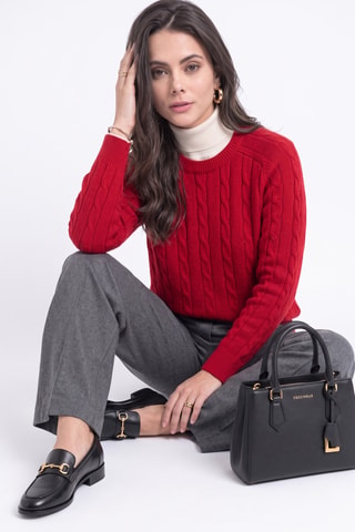Pull en laine - Rouge