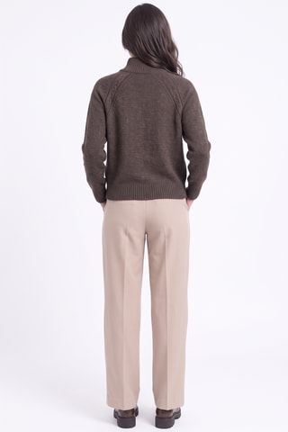Pull en laine - Marron clair