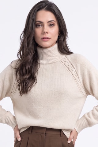 Pull en laine - Écru