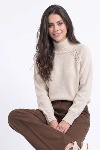 Pull en laine - Écru