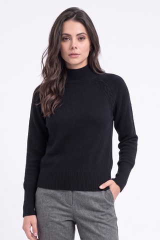 Pull en laine - Noir