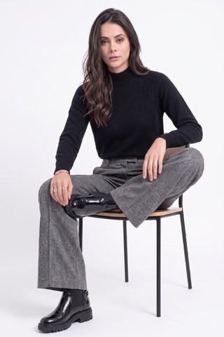 Pull en laine - Noir