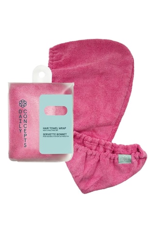 Serviette cheveux - Corail