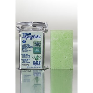 Eponge savon hydratante 2-en-1 - Aloe Vera - Visage & corps - 120 g