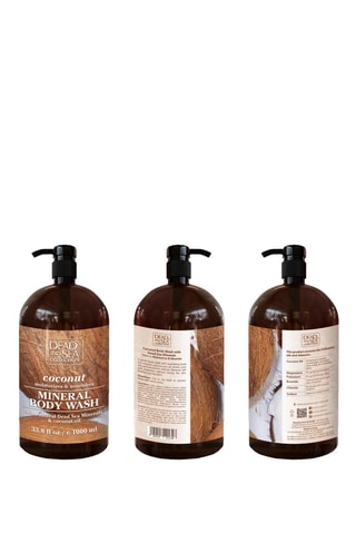 Gel douche hydratant à la noix de coco - 1 l - Peaux sèches, sensibles ou matures