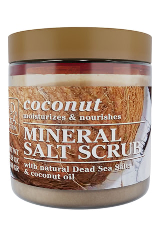 Gommage corporel à la noix de coco au sel de la mer Morte - 660 g