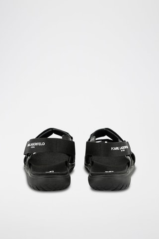 Leren Sandalen - Zwart - Karl Lagerfeld