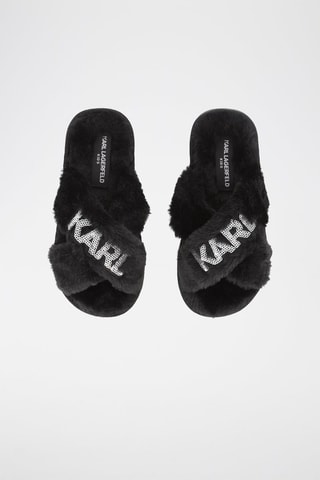 Pantoffels - Zwart - Karl Lagerfeld