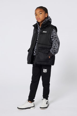 Hoge Leren Sneakers - Wit - DKNY