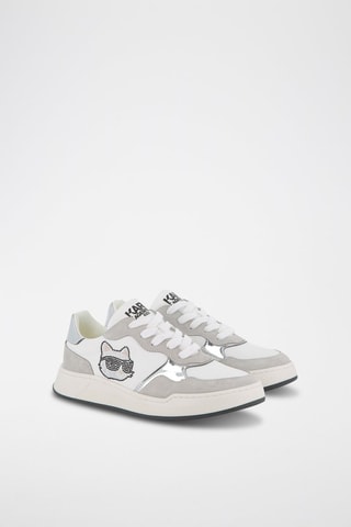 Leren Sneakers - Wit - Karl Lagerfeld