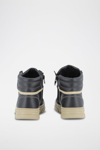 Hoge Leren Sneakers - Zwart - Karl Lagerfeld