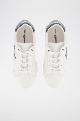 Nappaleren Sneakers - Wit - Karl Lagerfeld