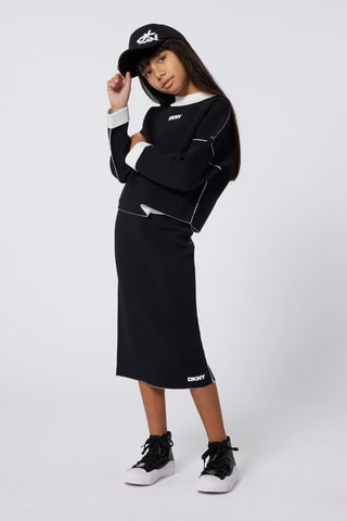 Dubbelzijdige Trui - Zwart en Wit - DKNY