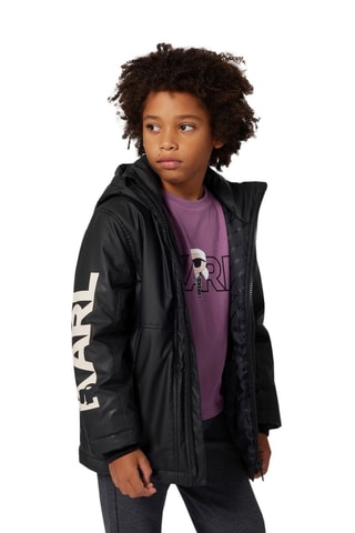 Parka met Capuchon - Zwart - Karl Lagerfeld